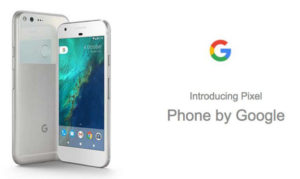 photo of the new plixel phone by google
